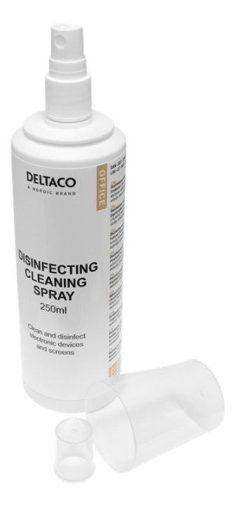 DELTACO Office Antibacterial spray, 100 ml i gruppen COMPUTERTILBEHØR / Computer Tilbehør / Rengøring hos TP E-commerce Nordic AB (A16643)