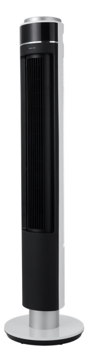 NORDIC HOME Tower fan, 25 W, Black and white i gruppen HJEM, HUS & HAVE / Ventilator & Klima apparater / Tårn ventilator hos TP E-commerce Nordic AB (A16784)