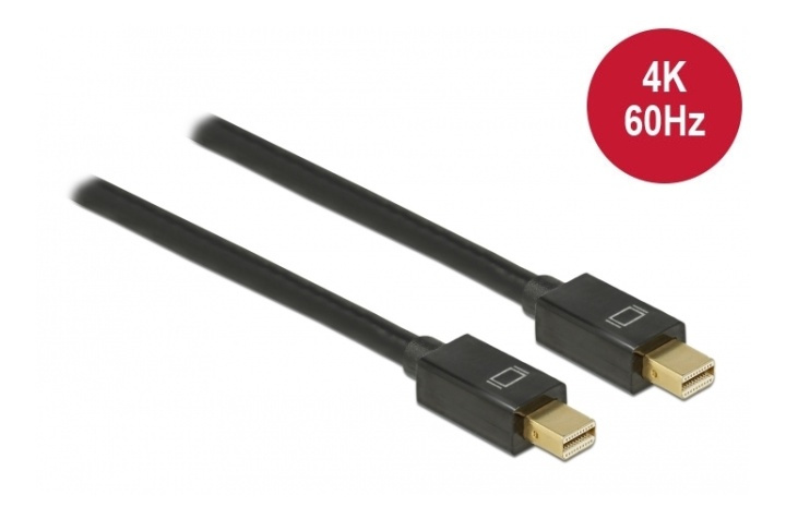 Delock Kabel Mini DisplayPort 1.2 Stecker > Mini DisplayPort Stecker 4 i gruppen COMPUTERTILBEHØR / Kabler og adaptere / DisplayPort / Kabler hos TP E-commerce Nordic AB (A16824)