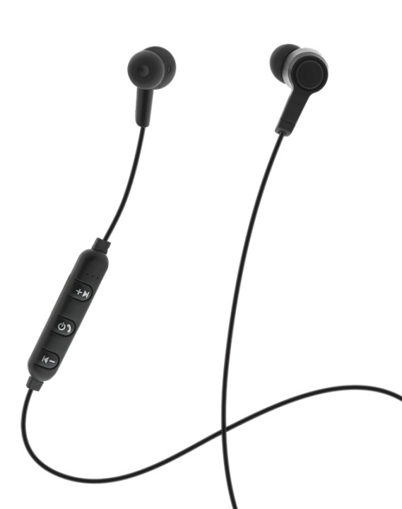 Essentials In-ear Bluetooth headset, Bluetooth 5, Svart i gruppen HJEMMEELEKTRONIK / Lyd & billede / Hovedtelefoner & Tilbehør / Hovedtelefoner hos TP E-commerce Nordic AB (A16896)