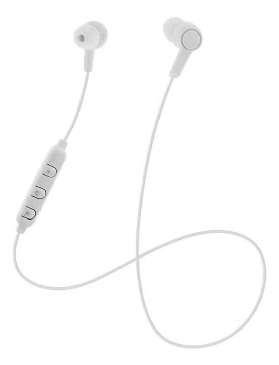 Essentials In-ear Bluetooth headset, Bluetooth 5, Vit i gruppen HJEMMEELEKTRONIK / Lyd & billede / Hovedtelefoner & Tilbehør / Hovedtelefoner hos TP E-commerce Nordic AB (A16897)