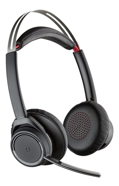 Plantronics Voyager Focus UC B825 - Sort i gruppen HJEMMEELEKTRONIK / Lyd & billede / Hovedtelefoner & Tilbehør / Hovedtelefoner hos TP E-commerce Nordic AB (A16912)