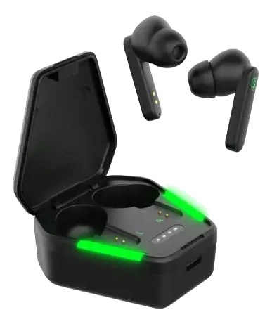 SiGN Gaming Wireless Headphones TWS - Black i gruppen HJEMMEELEKTRONIK / Lyd & billede / Hovedtelefoner & Tilbehør / Hovedtelefoner hos TP E-commerce Nordic AB (A16926)