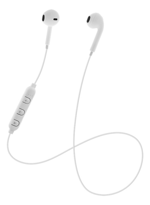 STREETZ Semi-in-ear BT headphones with microphone and control buttons, i gruppen HJEMMEELEKTRONIK / Lyd & billede / Hovedtelefoner & Tilbehør / Hovedtelefoner hos TP E-commerce Nordic AB (A16935)