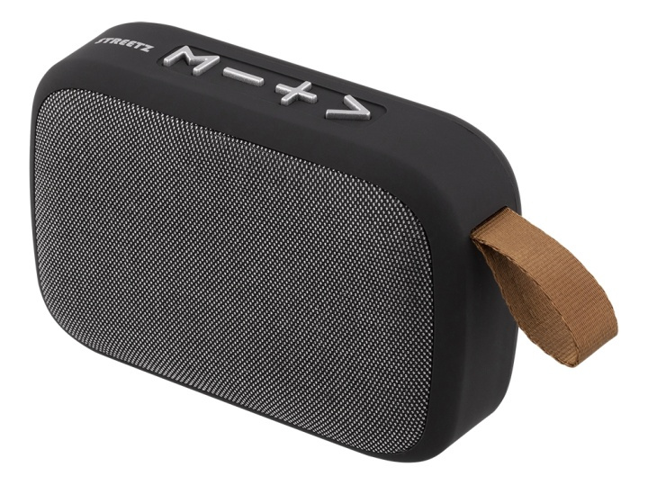 STREETZ Portable Bluetooth speaker, USB/TF/AUX/FM/handsfree, black i gruppen HJEMMEELEKTRONIK / Lyd & billede / Højttalere & tilbehør / Bluetooth-højttalere / Bærbare højttalere hos TP E-commerce Nordic AB (A16972)