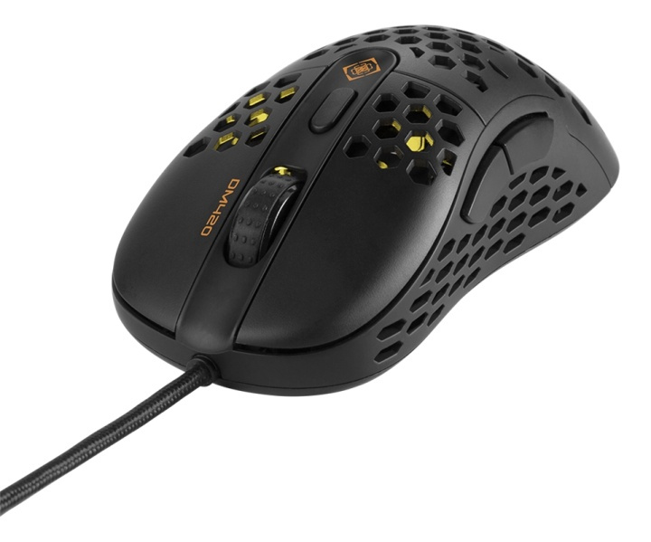 DELTACO GAMING DM420 Lightweight gaming mouse, black i gruppen COMPUTERTILBEHØR / GAMING / Mus hos TP E-commerce Nordic AB (A16992)