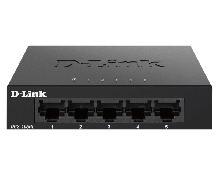 D-Link 5-Port Gigabit Ethernet Metal Housing Unmanaged Light Switch i gruppen COMPUTERTILBEHØR / Netværk / Switches hos TP E-commerce Nordic AB (A17078)
