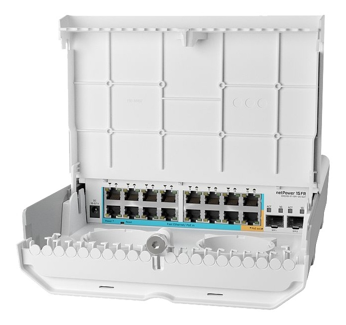 Mikrotik CRS318-1Fi-15Fr-2S-OUT outdoor 18p switch with 15 PoE and SFP i gruppen COMPUTERTILBEHØR / Netværk / Switches / 10/100Mbps hos TP E-commerce Nordic AB (A17087)
