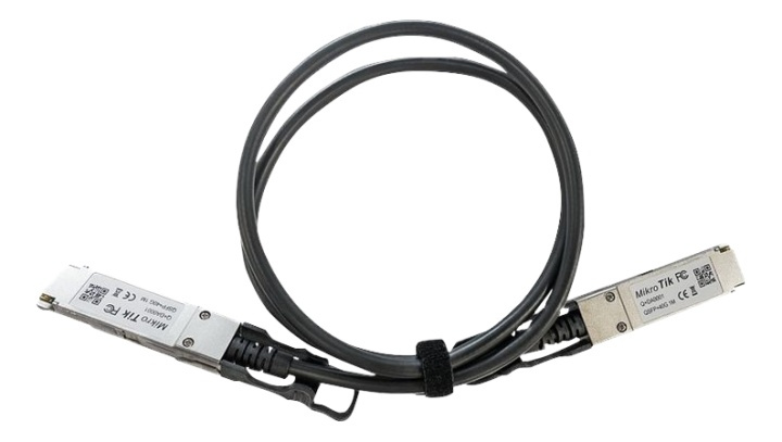 Mikrotik SFP+ direct attach cable 40G 1m 0C +70C i gruppen COMPUTERTILBEHØR / Kabler og adaptere / Interne / Strømkabler og adaptere hos TP E-commerce Nordic AB (A17088)