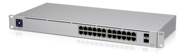 Ubiquiti UniFi Switch 24, sølv i gruppen COMPUTERTILBEHØR / Netværk / Switches / 10/100/1000Mbps hos TP E-commerce Nordic AB (A17093)