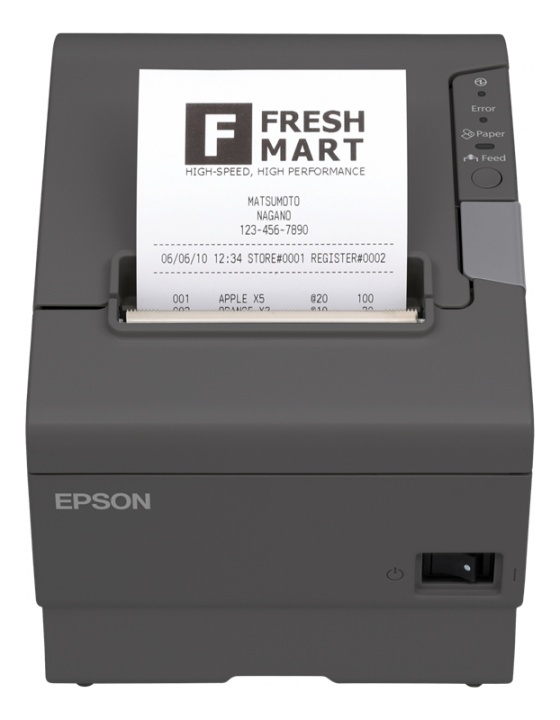 Epson TM-T88V POS Printer Monokrom i gruppen COMPUTERTILBEHØR / Printere og tilbehør / Printere / Kvitteringsprintere hos TP E-commerce Nordic AB (A17103)