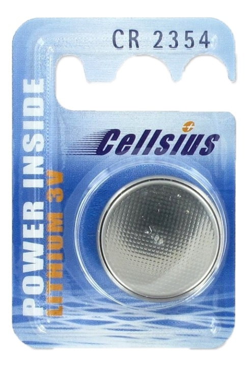 Cellsius Lithium battery CR2354 3V 1-pack blister i gruppen HJEMMEELEKTRONIK / Batterier og opladere / Batterier / Knapcelle hos TP E-commerce Nordic AB (A17137)