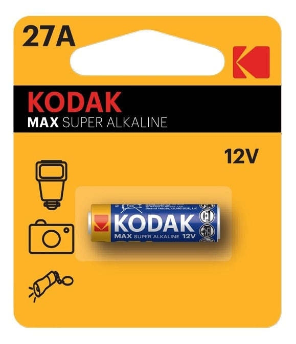 Kodak Kodak ULTRA Alkaline 27A batteries (1 pack) i gruppen HJEMMEELEKTRONIK / Batterier og opladere / Batterier / Andet hos TP E-commerce Nordic AB (A17171)