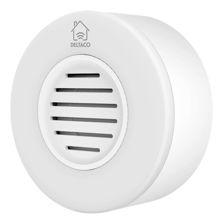 DELTACO SMART HOME WiFi siren, white i gruppen HJEM, HUS & HAVE / Smart hjem / Smarte sensorer hos TP E-commerce Nordic AB (A17194)