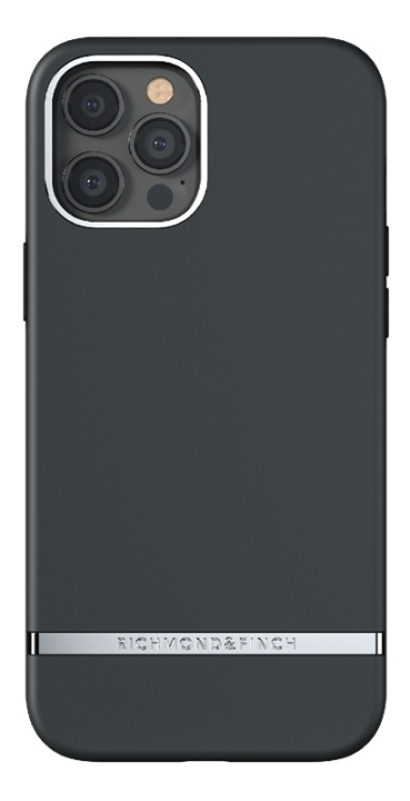 Richmond & Finch Black out iPhone 12 Pro Max i gruppen SMARTPHONES & TABLETS / Mobil Beskyttelse / Apple / iPhone 12 Pro / Cover hos TP E-commerce Nordic AB (A17240)