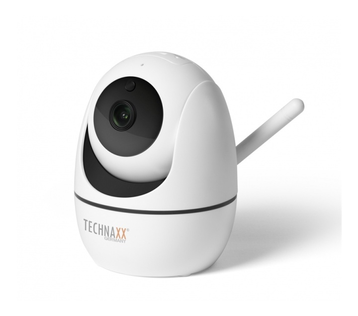 Technaxx FullHD Wifi IP PT Indoor Camera TX-146 i gruppen HJEM, HUS & HAVE / Alarm, Sikkerhed & Overvågning / Overvågningskameraer / Digital (netværk) / Indendørs kameraer hos TP E-commerce Nordic AB (A17339)