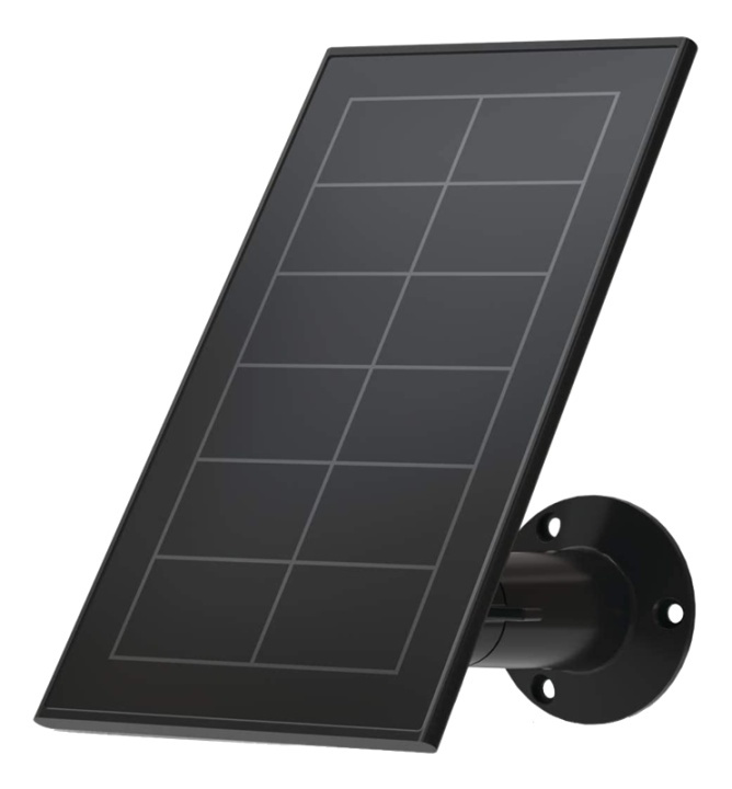 ARLO ESSENTIAL SOLAR PANEL BLACK i gruppen HJEM, HUS & HAVE / Alarm, Sikkerhed & Overvågning / Overvågningskameraer / Digital (netværk) / Tilbehør hos TP E-commerce Nordic AB (A17356)