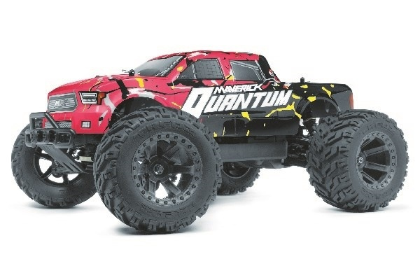 Maverick Quantum MT 1/10th Scale 4WD Electric, Pink i gruppen LEGETØJ, BØRN & BABY / Radiostyrede / Radiostyrede biler hos TP E-commerce Nordic AB (A17420)