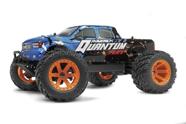 MAVERICK Quantum MT Flux 80A 1/10 4WD Truck - Blue i gruppen LEGETØJ, BØRN & BABY / Radiostyrede / Radiostyrede biler hos TP E-commerce Nordic AB (A17423)