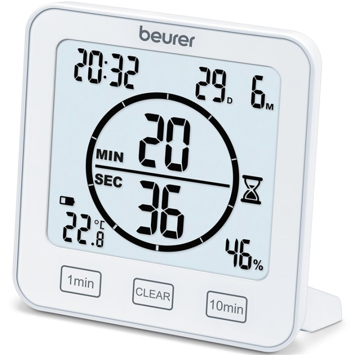 Beurer Thermo/Hygrometer HM22 Klocka i gruppen HJEM, HUS & HAVE / Ventilator & Klima apparater / Termometre og vejrstationer hos TP E-commerce Nordic AB (A17536)