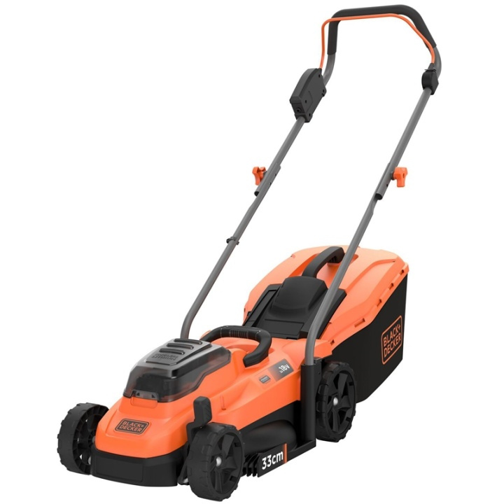 Black & Decker Gräsklippare 2x18V 2.5Ah 33cm i gruppen HJEM, HUS & HAVE / Have og gårdhave / Haveværktøjer hos TP E-commerce Nordic AB (A17543)