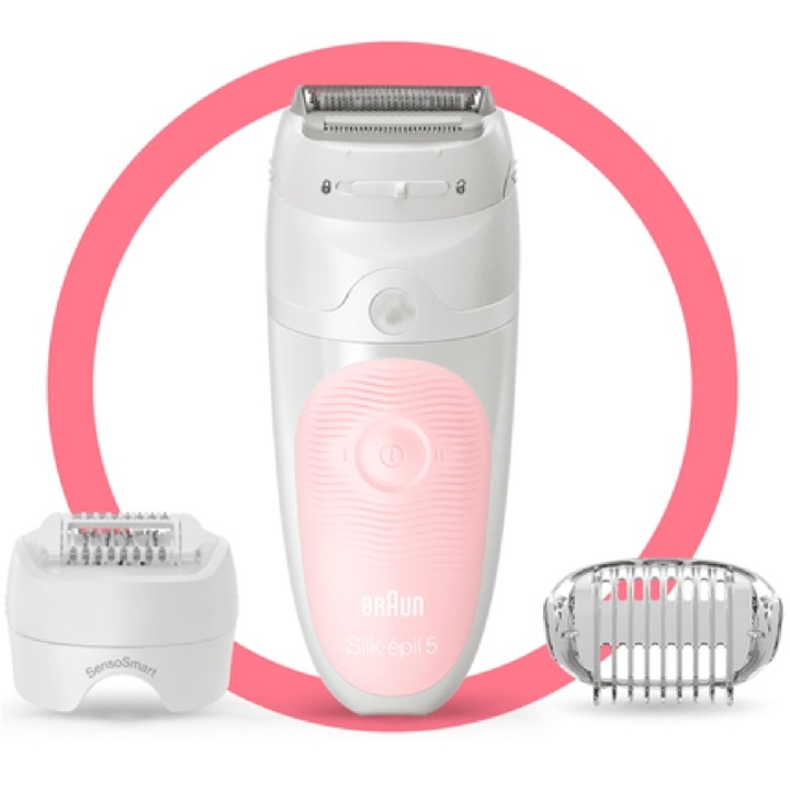 Braun Epilator Silk-Epil 5 5-620 i gruppen SKØNHED & HELSE / Hår og styling / Hårfjerning / Epilatorer hos TP E-commerce Nordic AB (A17569)