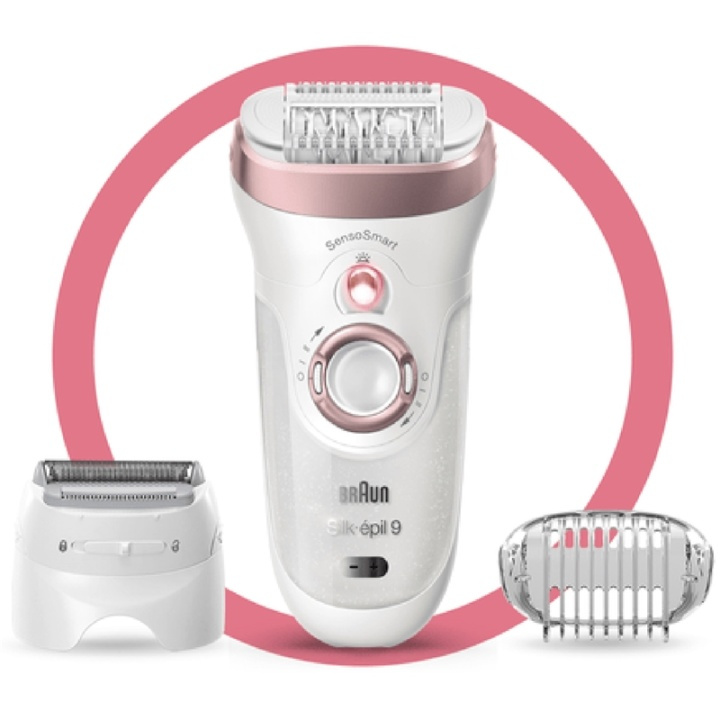 Braun Epilator Silk-Epil 9 9-720 i gruppen SKØNHED & HELSE / Hår og styling / Hårfjerning / Epilatorer hos TP E-commerce Nordic AB (A17571)