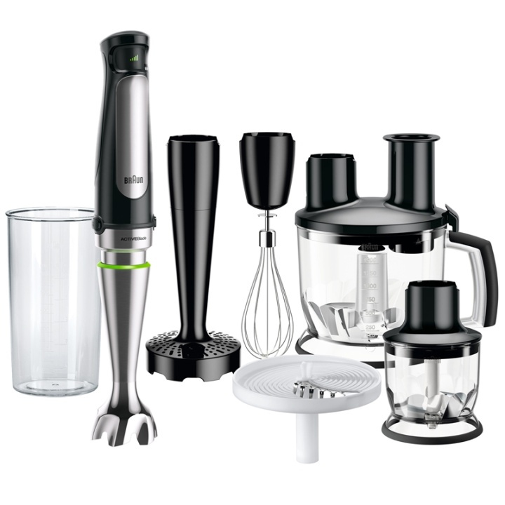 Braun Stavmixer MultiQuick 7 MQ7087X i gruppen HJEM, HUS & HAVE / Husholdningsapparater / Foodprocessor og køkkenassistenter / Stavblender hos TP E-commerce Nordic AB (A17594)