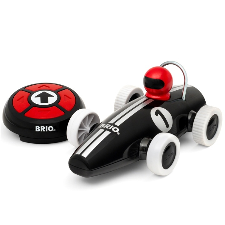 Brio 30408 R/C Race Car Black Spec. i gruppen LEGETØJ, BØRN & BABY / Radiostyrede / Radiostyrede biler hos TP E-commerce Nordic AB (A17601)