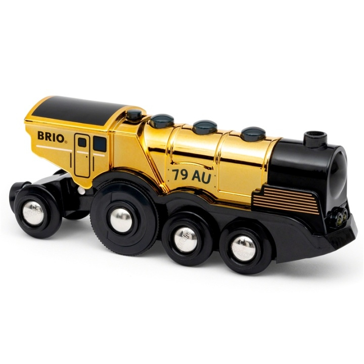 Brio 33630 Mighty Gold Action Locom i gruppen LEGETØJ, BØRN & BABY / Legetøj / Bygge legesager / Brio togbaner hos TP E-commerce Nordic AB (A17608)