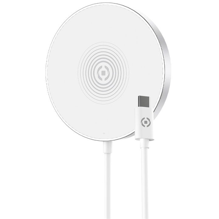 Celly MagCharge Magnetisk trådlös la i gruppen SMARTPHONES & TABLETS / Opladere og kabler / Trådløs Qi oplader hos TP E-commerce Nordic AB (A17650)