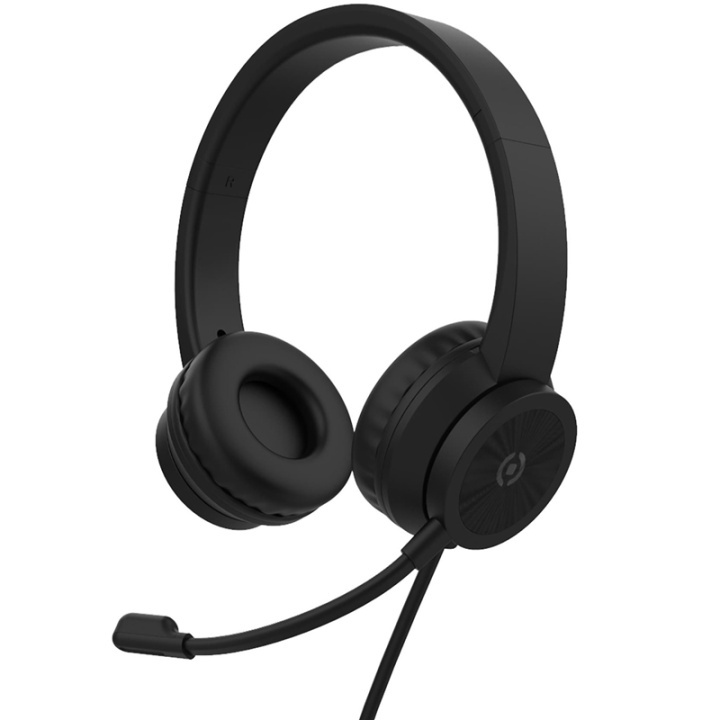 Celly SWHeadset Stereo-headset 3,5 m i gruppen COMPUTERTILBEHØR / Computer Tilbehør / Headset hos TP E-commerce Nordic AB (A17661)