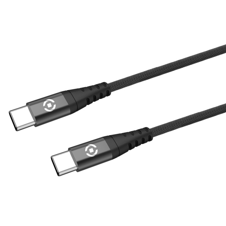 Celly USB-C - USB-C Cable Nylon USB- i gruppen COMPUTERTILBEHØR / Kabler og adaptere / USB / USB-C hos TP E-commerce Nordic AB (A17665)