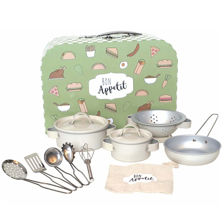 Jabadabado Köksset bon appetit i gruppen LEGETØJ, BØRN & BABY / Legetøj / Lille hjem & rollespil hos TP E-commerce Nordic AB (A17835)