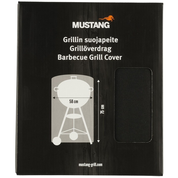 Mustang Överdrag Klotgrill 58cm Gourm i gruppen HJEM, HUS & HAVE / Have og gårdhave / Grill og Grill Tilbehør hos TP E-commerce Nordic AB (A17927)