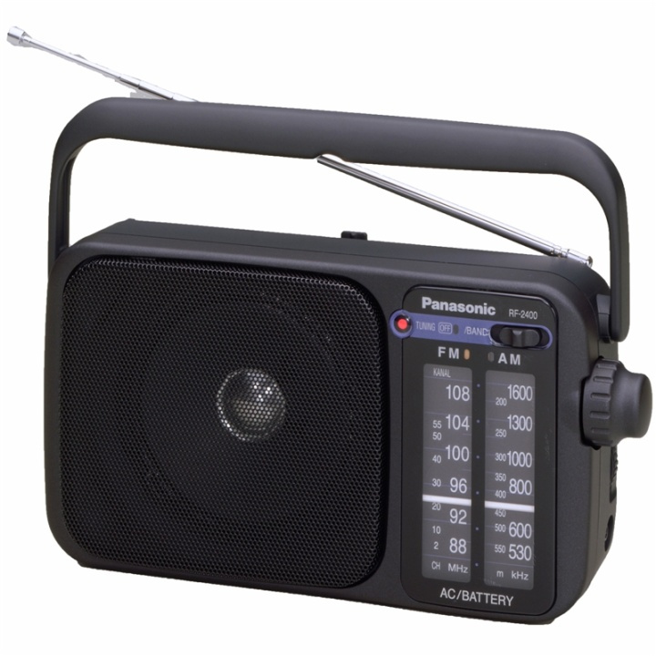Panasonic Portable FM Radio i gruppen HJEMMEELEKTRONIK / Lyd & billede / Hjemmebiograf, HiFi & Bærbar / Radio og vækkeure / Radio hos TP E-commerce Nordic AB (A17968)