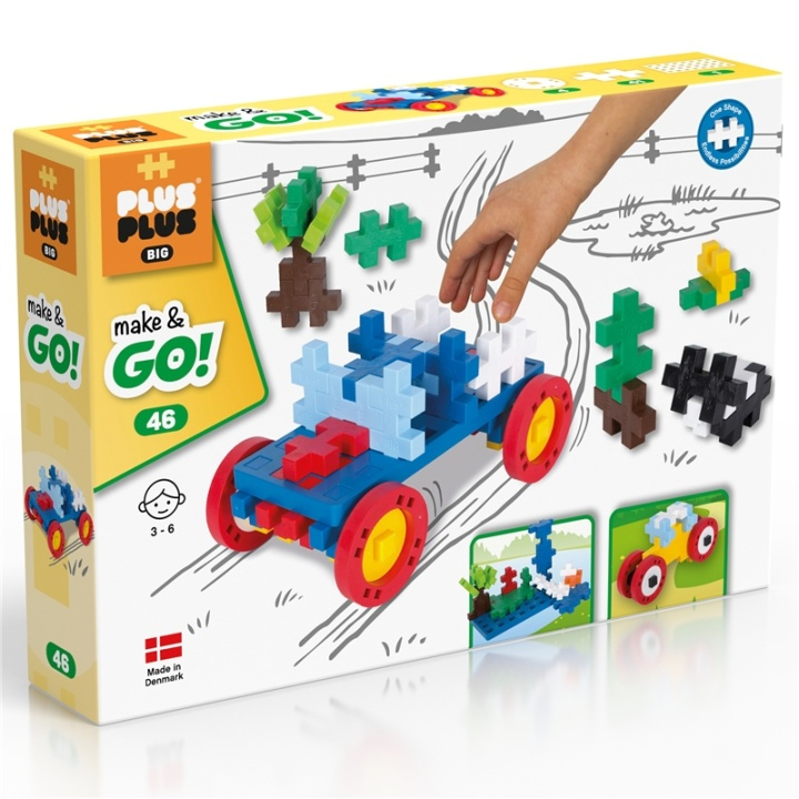 Plus-Plus BIG Make & Go! 46 i gruppen LEGETØJ, BØRN & BABY / Legetøj / Bygge legesager / Klodser hos TP E-commerce Nordic AB (A17980)