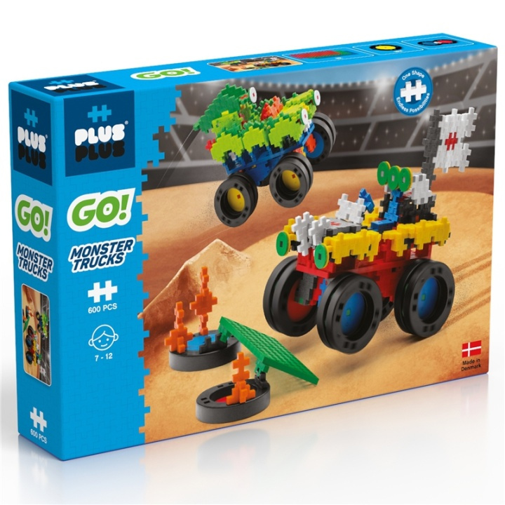 Plus-Plus Go! Monster Truck Set i gruppen LEGETØJ, BØRN & BABY / Legetøj / Bygge legesager / Klodser hos TP E-commerce Nordic AB (A17986)