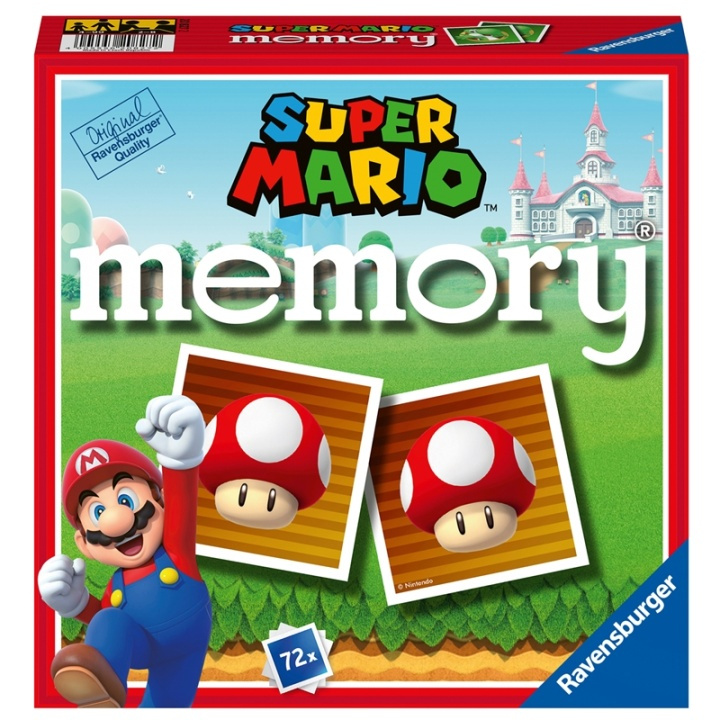 Ravensburger Super Mario memory i gruppen LEGETØJ, BØRN & BABY / Legetøj / Brætspil / Spil til børn hos TP E-commerce Nordic AB (A18021)