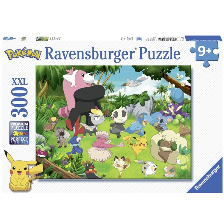 Ravensburger Wild Pokémon 300p i gruppen LEGETØJ, BØRN & BABY / Legetøj / børns puslespil hos TP E-commerce Nordic AB (A18023)