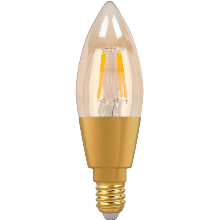 Smartline Filament LED-lampa E14 Kronlju i gruppen HJEMMEELEKTRONIK / Lys / LED lamper hos TP E-commerce Nordic AB (A18070)