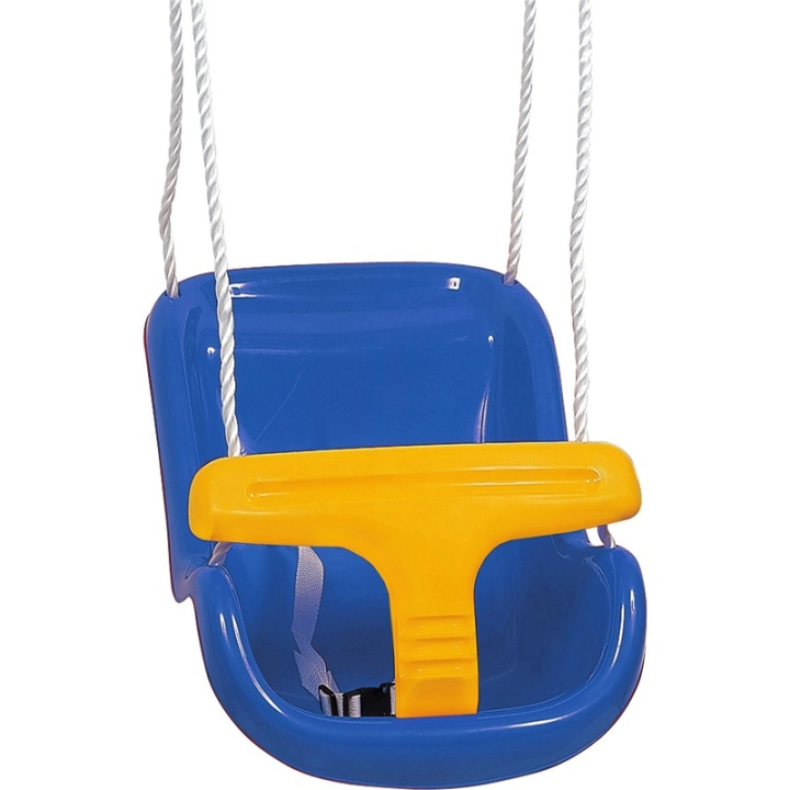 Spring Summer Baby Swing deluxe blue/yellow i gruppen LEGETØJ, BØRN & BABY / Udeleg & Sport / Have legetøj hos TP E-commerce Nordic AB (A18100)