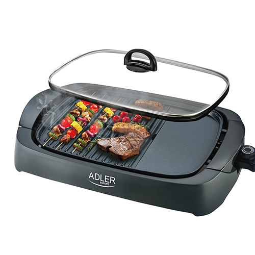 Adler Electric Grill, Black i gruppen HJEM, HUS & HAVE / Have og gårdhave / Grill og Grill Tilbehør hos TP E-commerce Nordic AB (A18188)
