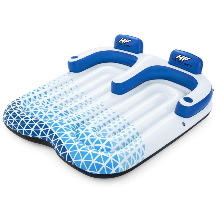 Bestway Hydro Force Indigo Wave Double Lounge 1,96 m i gruppen LEGETØJ, BØRN & BABY / Udeleg & Sport / Vandleg, bad og strand hos TP E-commerce Nordic AB (A18295)