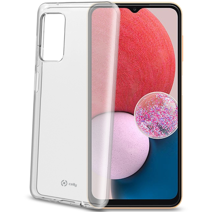 Celly Gelskin TPU Cover Galaxy A13 4G SM-A135F Tran i gruppen SMARTPHONES & TABLETS / Mobil Beskyttelse / Samsung hos TP E-commerce Nordic AB (A18395)