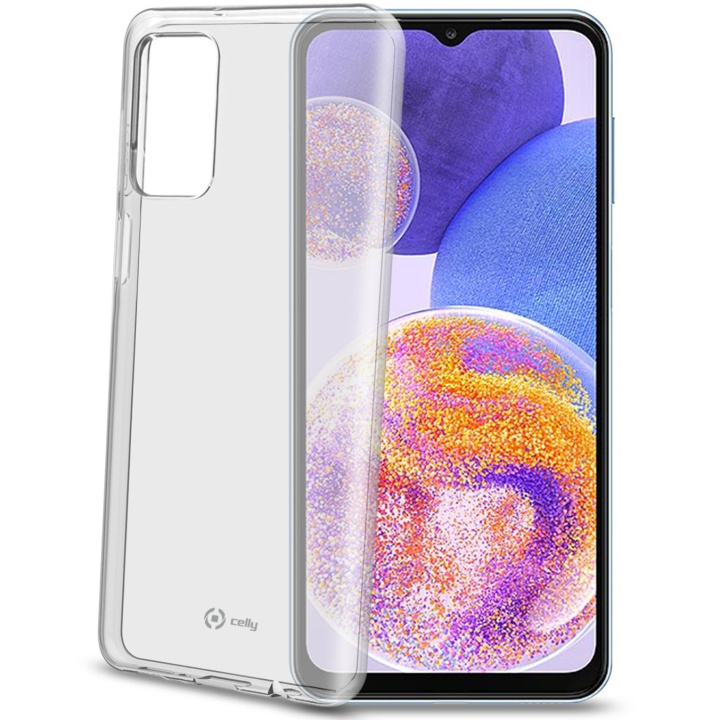 Celly Gelskin TPU Cover Galaxy A23 T i gruppen SMARTPHONES & TABLETS / Mobil Beskyttelse / Samsung hos TP E-commerce Nordic AB (A18396)