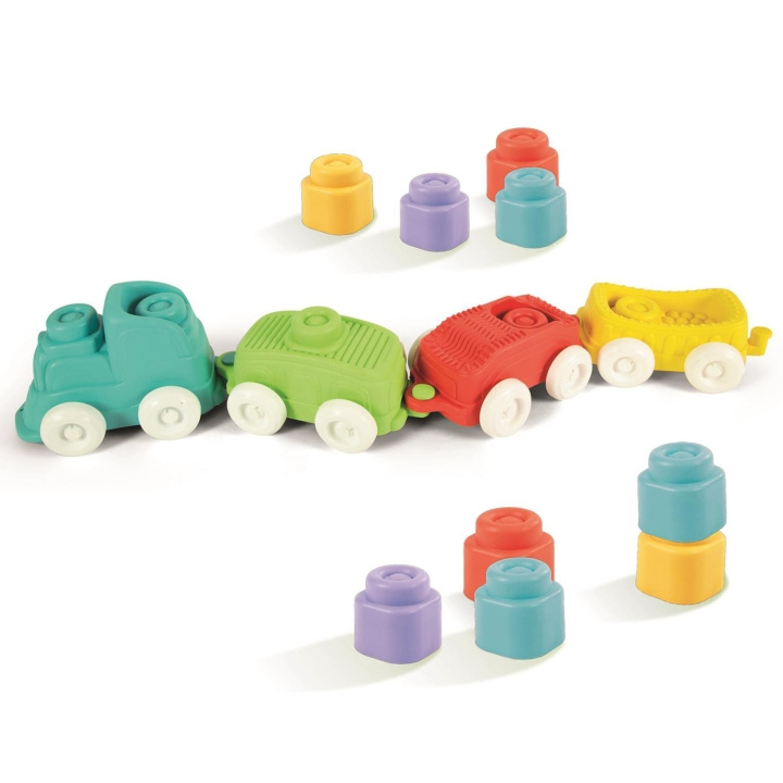 Clementoni Soft Clemmy - Train i gruppen LEGETØJ, BØRN & BABY / Legetøj / Bygge legesager / Klodser hos TP E-commerce Nordic AB (A18551)