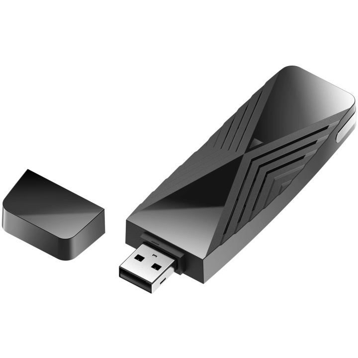 D-Link DWA-X1850 Wi-Fi 6 AX1800 USB-a i gruppen COMPUTERTILBEHØR / Netværk / Netværkskort / USB trådløs hos TP E-commerce Nordic AB (A18626)