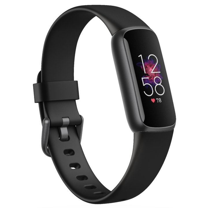 Fitbit Luxe, Black/Graphite i gruppen SPORT, FRITID & HOBBY / Smartwatch & Aktivitetsmåler / Aktivitetsarmbånd hos TP E-commerce Nordic AB (A18718)