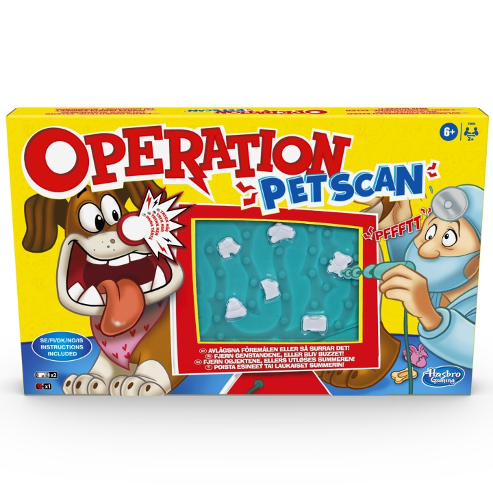 Hasbro Operation Pet Scan i gruppen LEGETØJ, BØRN & BABY / Legetøj / Brætspil / Familiespil hos TP E-commerce Nordic AB (A18794)